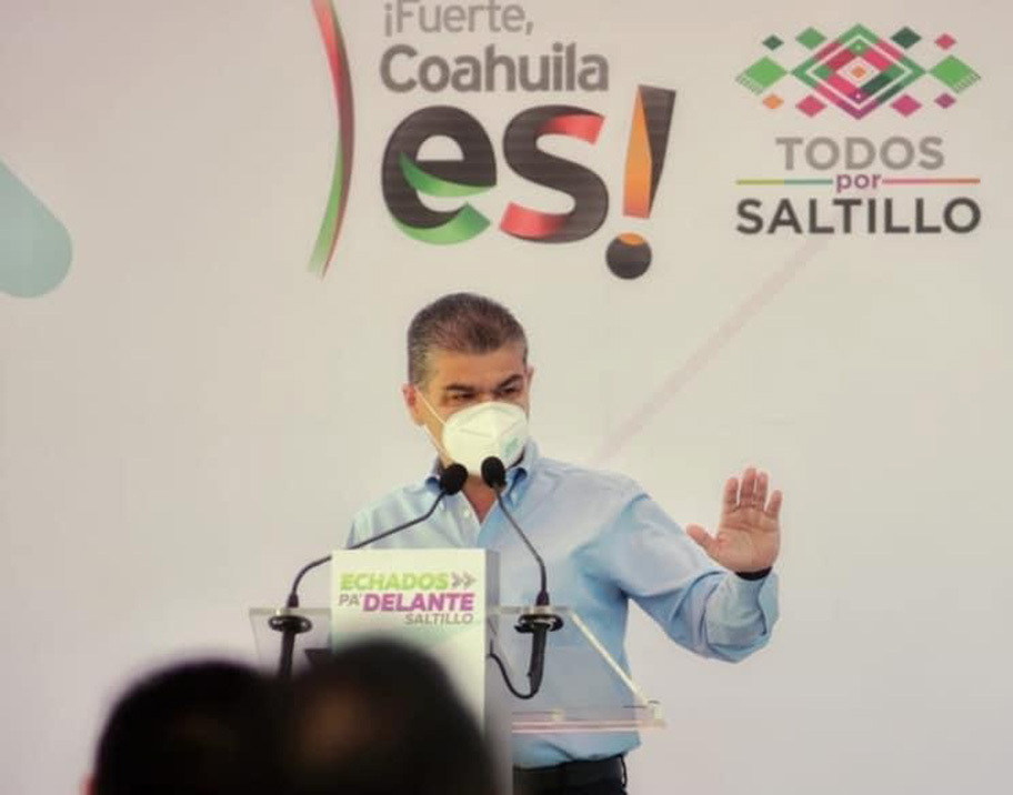 Miguel Riquelme, gobernador de Coahuila. (Especial)