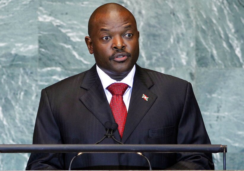 Pierre Nkurunziza murió ayer en un hospital. (AFP)