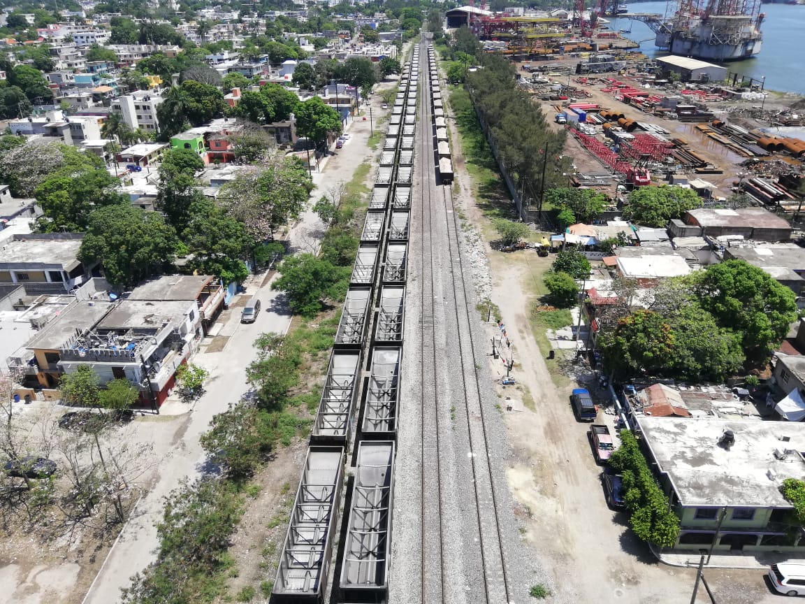 Sistema ferroviario de la zona sur de Tamaulipas.
