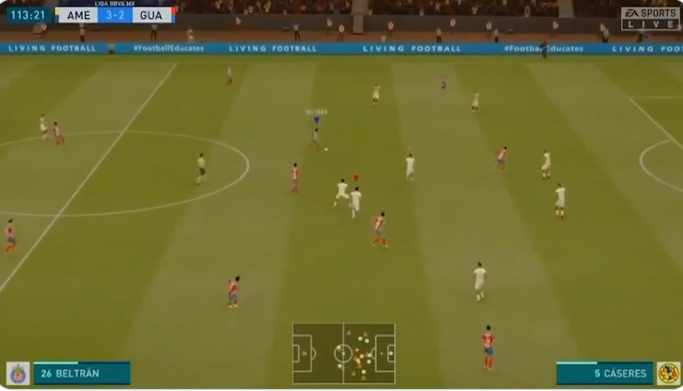 América venció 3-2 a Chivas en el Clásico Nacional. (Especial)