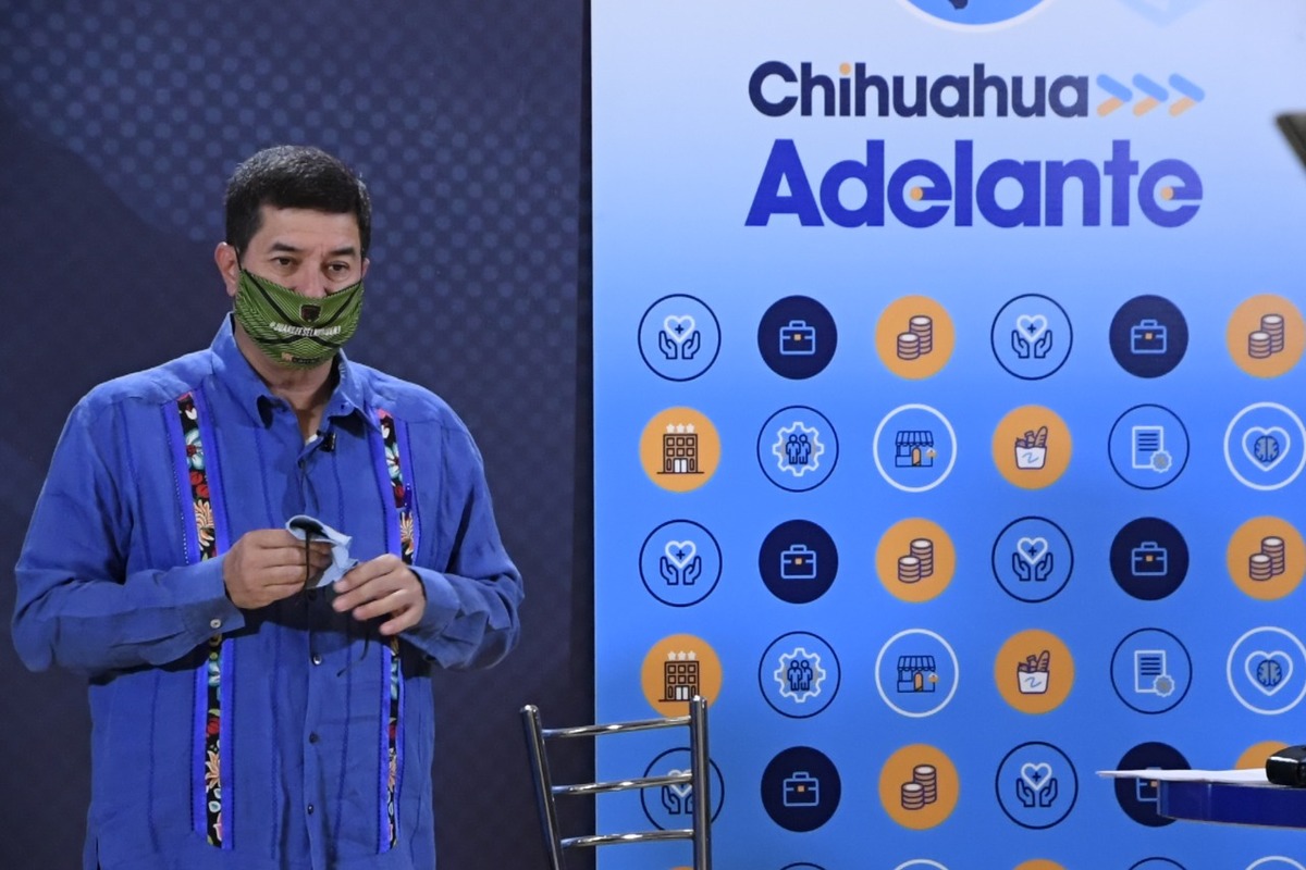 El gobernador de Chihuahua, Javier Corral Jurado. (Juan José García Amaro)