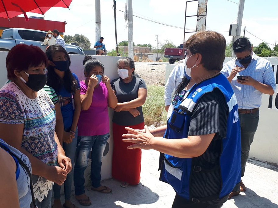 Desabasto de agua en San Pedro, Coahuila. (Especial)