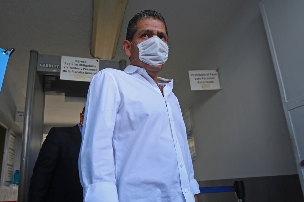 Eduardo Cervantes Aguilar rindió declaración por más de tres horas. (Fernando Carranza)