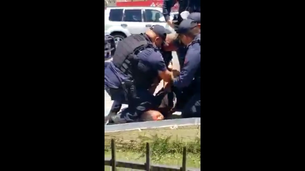 El hecho fue registrado por un usuario. (Foto: Captura de video)
