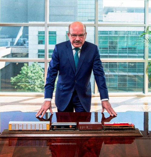 José Zozaya, presidente de la Asociación Mexicana de Ferrocarriles. Especial.