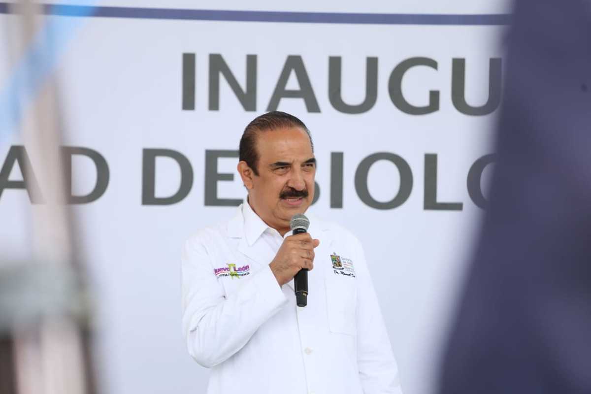 Manuel de la O Cavazos, secretario de Salud de Nuevo León. (Foto: Jorge López)
