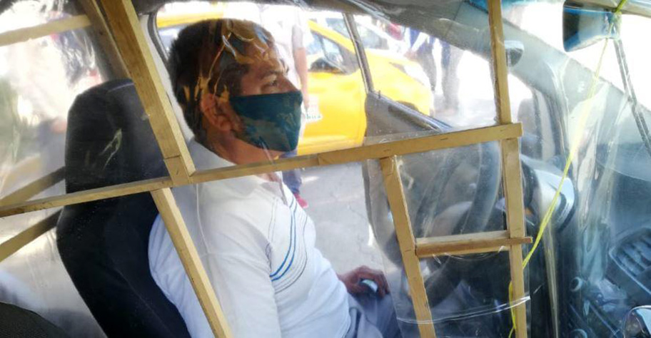 Taxistas de Torreón. (Milenio Digital)