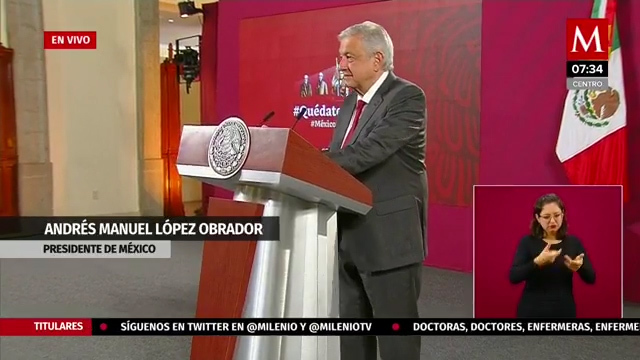 Conferencia matutina de AMLO, 11 de junio de 2020