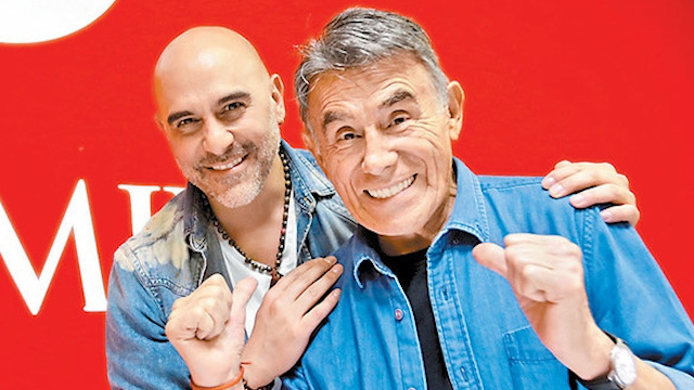 Héctor Suárez Gomís comparte fotos con su padre