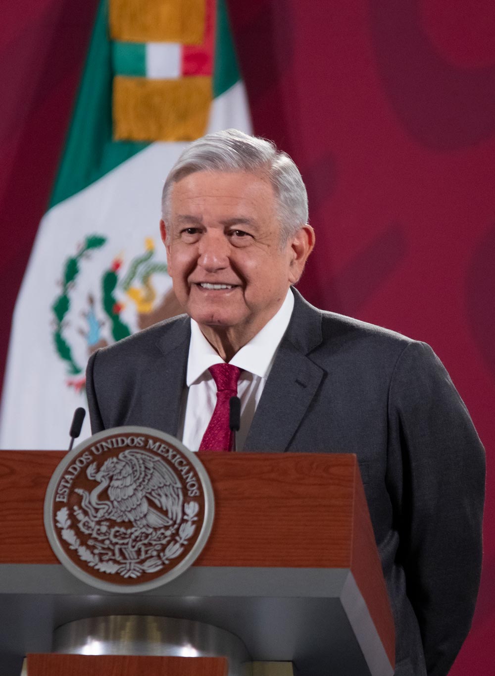 El presidente de México en su conferencia Mañanera de hoy. (Gobierno de México)