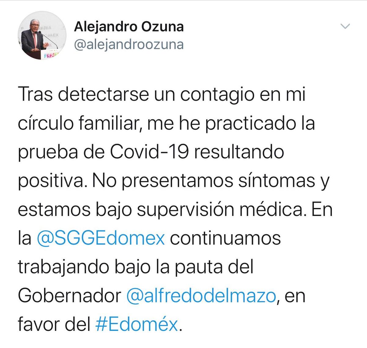 Se suma a la lista de funcionarios contagiados.