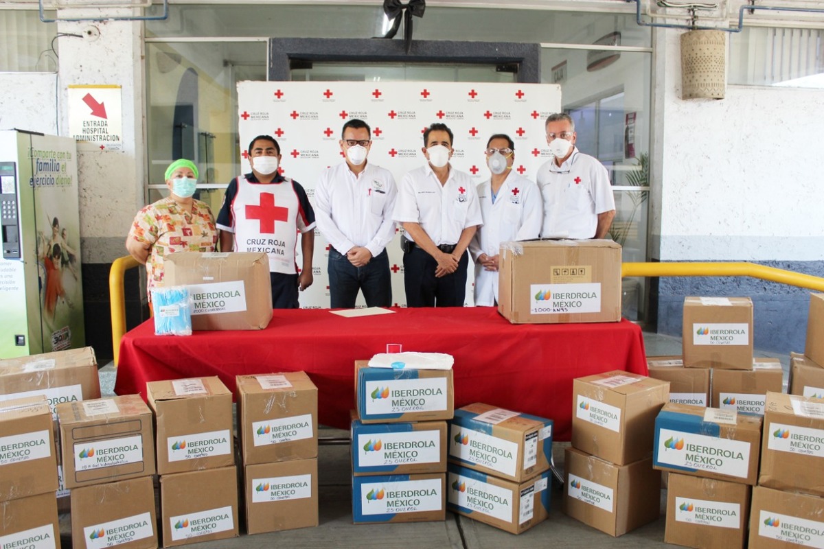 El donativo fue realizado por la empresa Iberdrola México, empresa española, que se dedica a la producción y distribución de energía. (Especial)