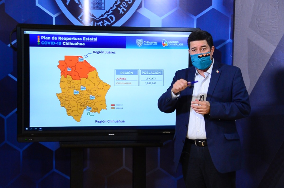 Javier Corral Jurado, gobernador de Chihuahua. (Juan José García Amaro)
