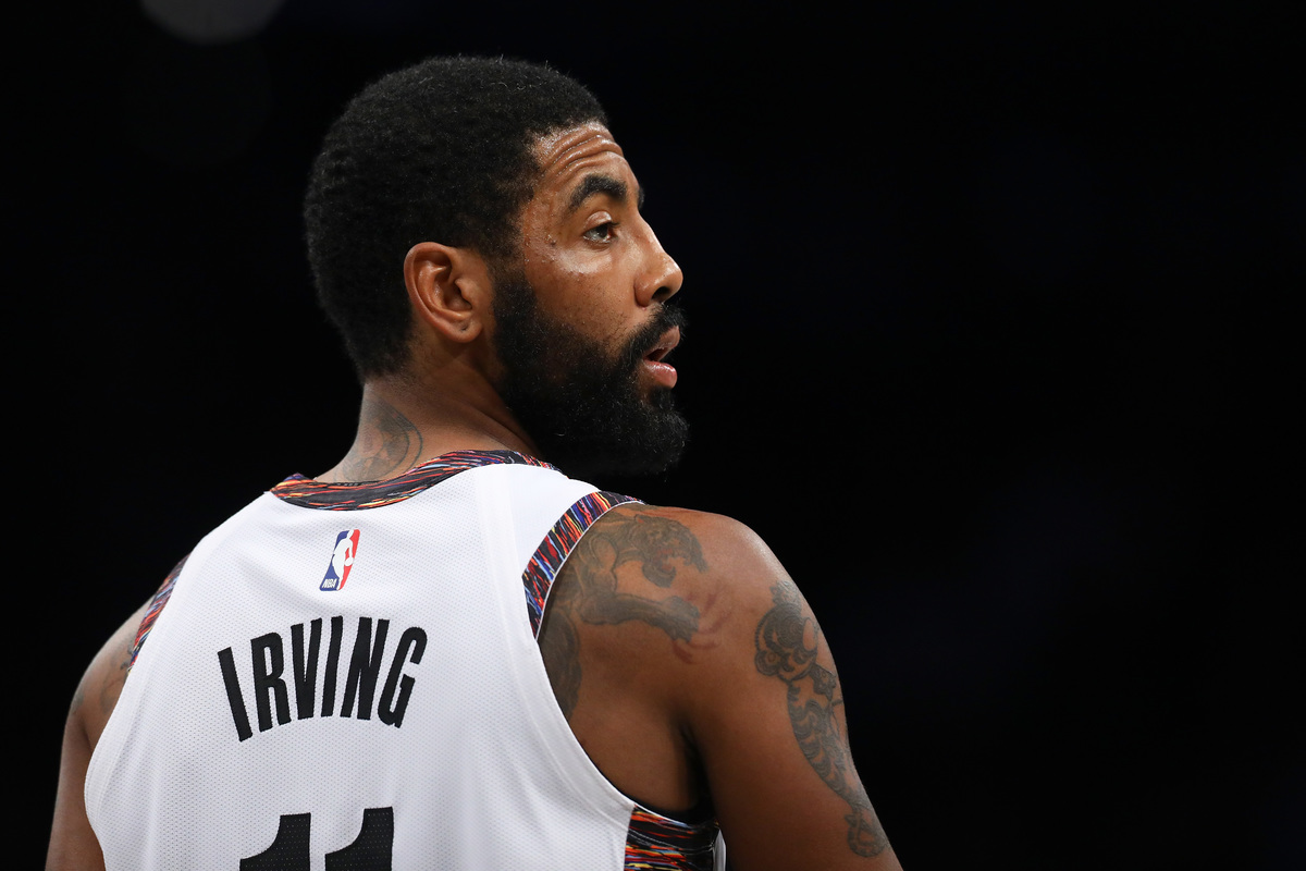 Kyrie Irving, jugador de los Brooklyn Nets (AFP)
