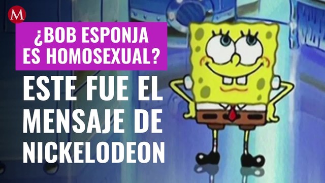 ¿Bob Esponja es homosexual? Este fue el mensaje de Nickelodeon