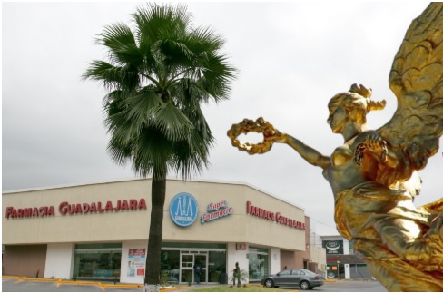 En 2012, Farmacias Guadalajara llega a la capital de México (Tomada de farmaciasguadalajara.com)