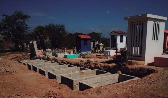 Los lugares terminados no han sido utilizados. (ELSA MARTHA GUTIÉRREZ)