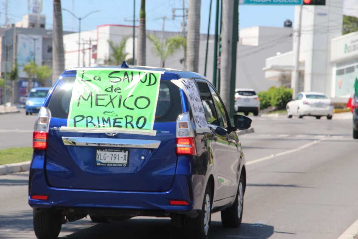 Marcha anti AMLO  Tampico