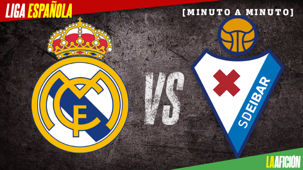 Real Madrid vs Eibar, La Liga