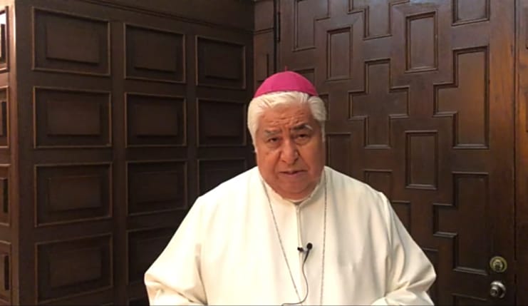Rogelio Cabrera López, arzobispo de Monterrey. Foto: Especial.