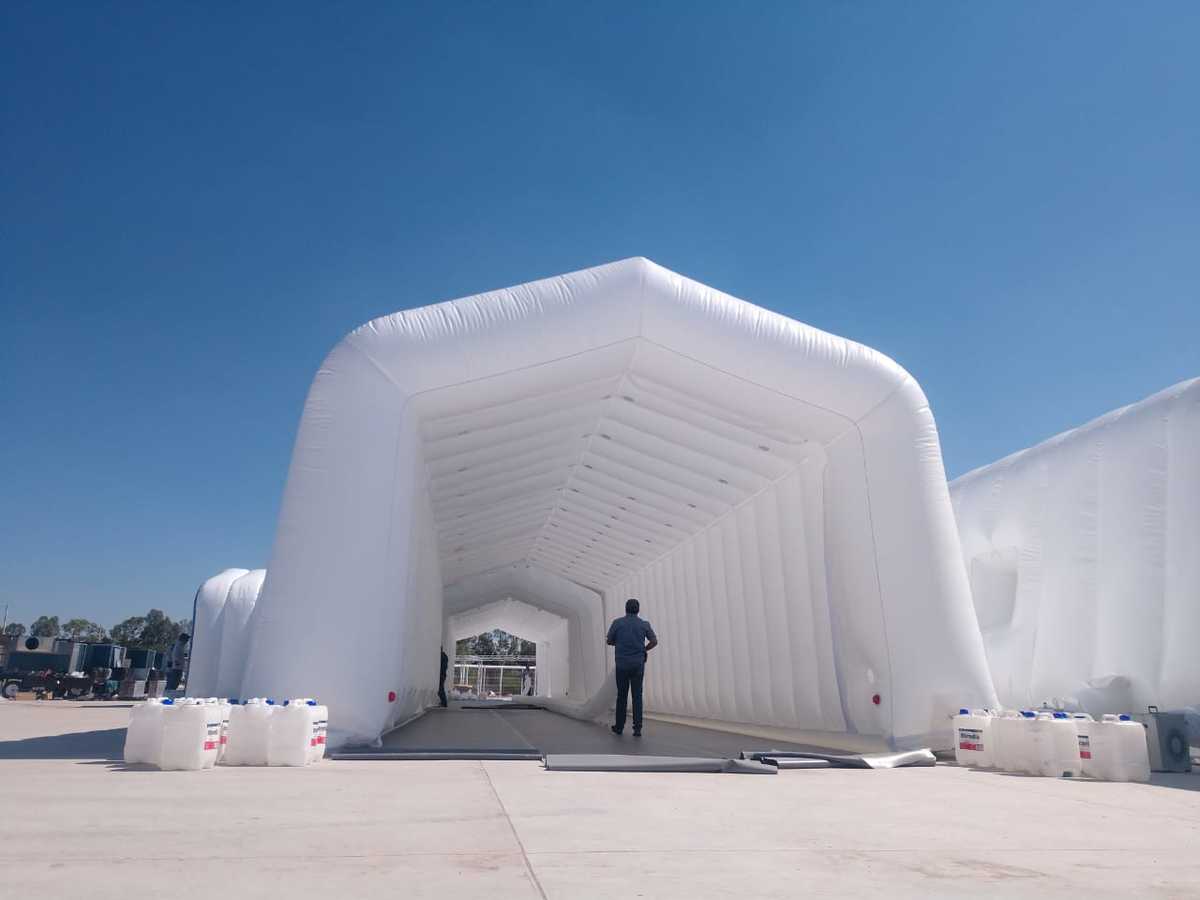 Trabajadores mencionan que la inauguración podría ser en dos días (Foto Dany Béjar)