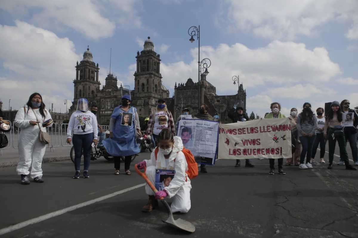 Los colectivos de familiares de personas desaparecidas provienen de Veracruz, Sinaloa, Guanajuato, Zacatecas y Puebla | Ariana Pérez