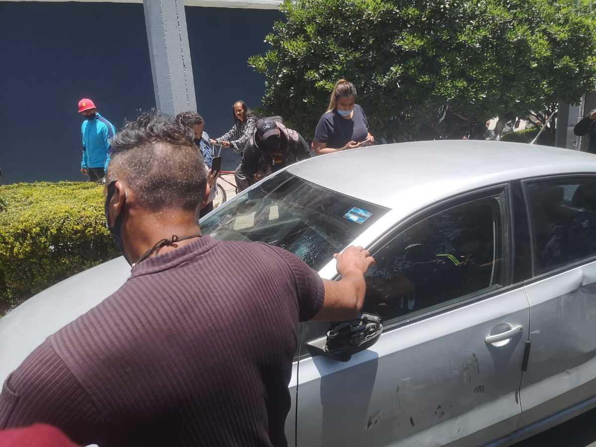 El conductor fue detenido para ser llevado al MP./ César Velázquez
