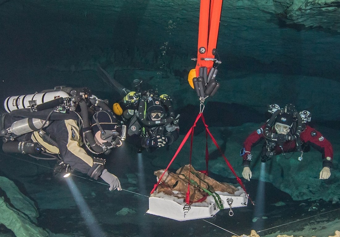 En la investigación participaron elementos del INAH (INAH).
