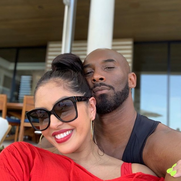 Kobe Bryant y su esposa Vanessa (Instagram @kobebryant)