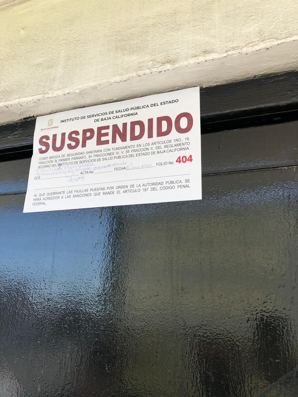 La clínica fue cerrada por autoridades estatales.