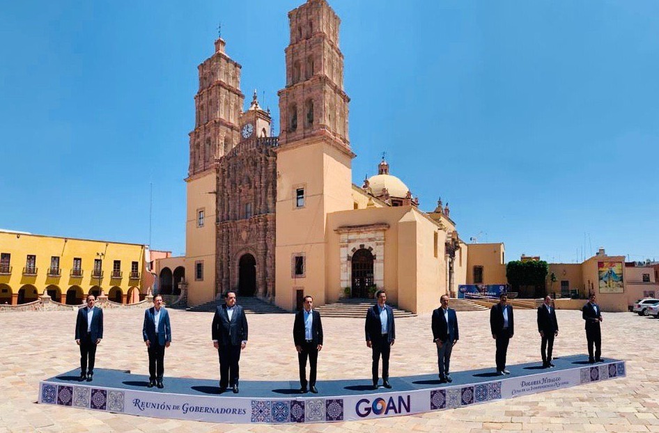 Los gobernadores del PAN se reunieron en Dolores Hidalgo.