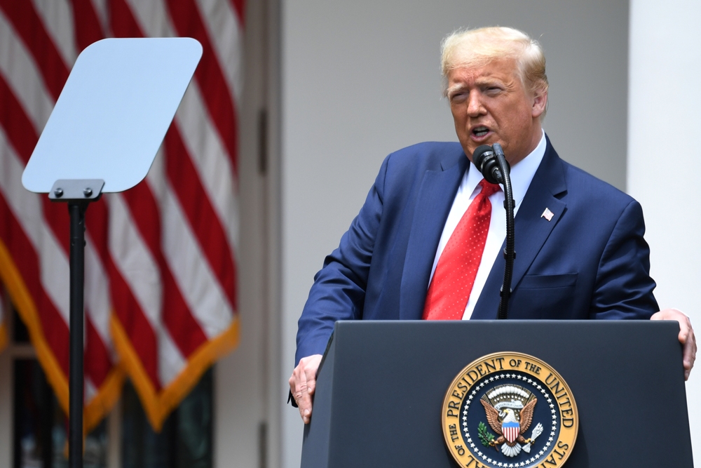 Donald Trump dijo que las cosas deben cambiar. (AFP)
