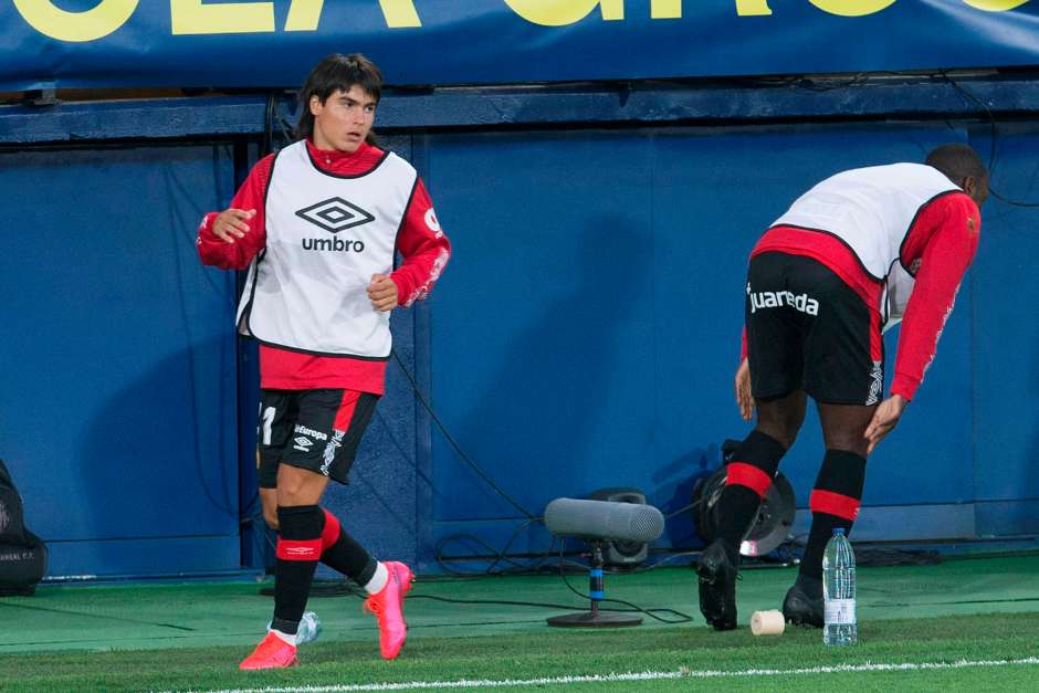 Luka Romero se quedó en la banca durante el Mallorca vs Villarreal (EFE)
