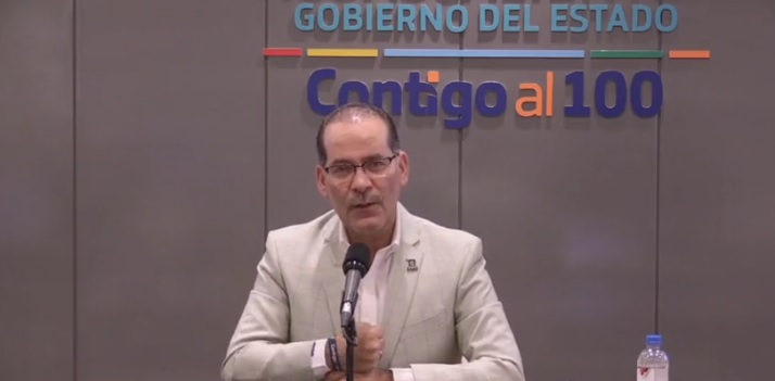 Martín Orozco, gobernador de Aguascalientes. (Foto: Captura video)
