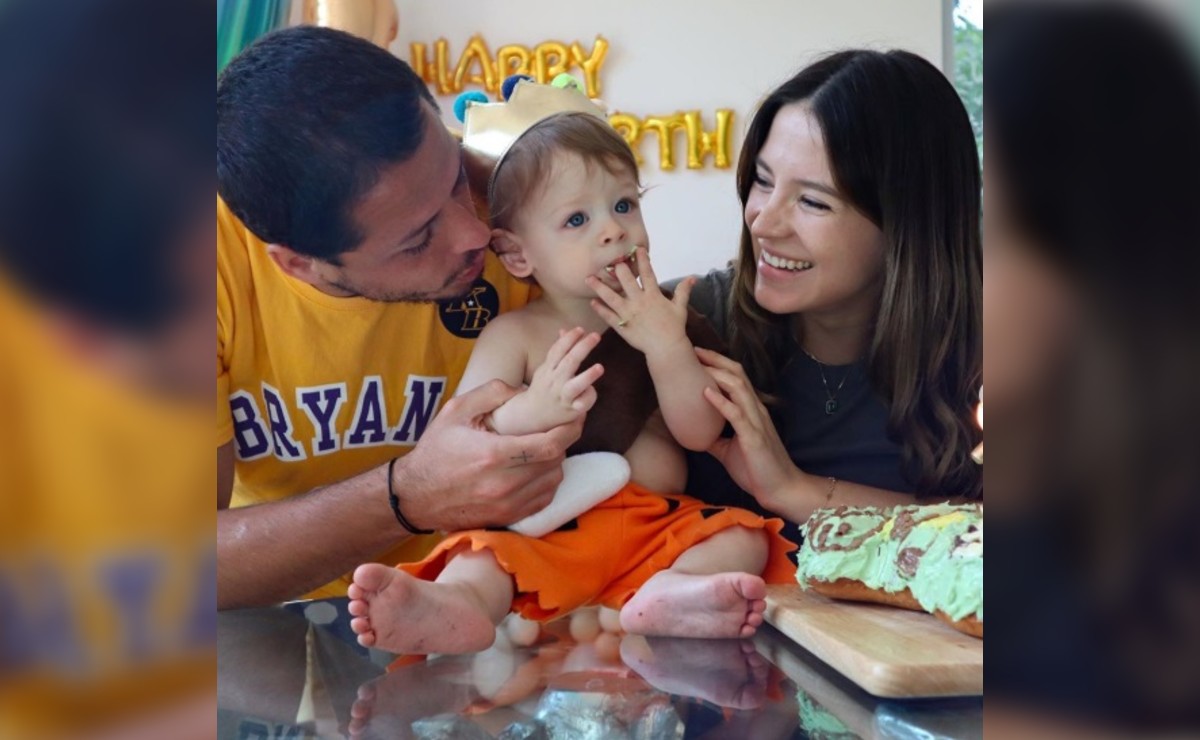 Chicharito Hernández y Sarah Kohan celebra el primer años de su hijo (Instagram @sarahkohan)