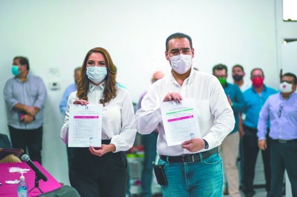 La fórmula de Treviño y Escamilla fue la única que se inscribió. ESPECIAL