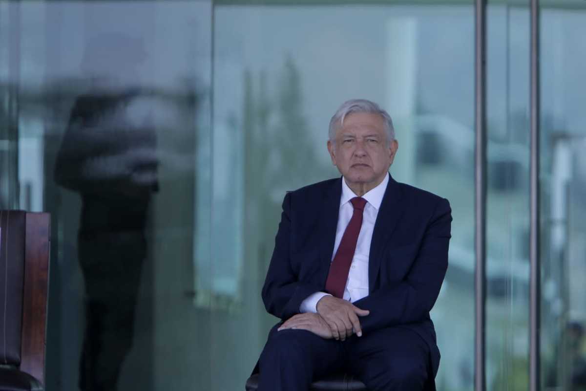 El presidente Andrés Manuel López Obrador en Puebla. (Ariana Pérez)