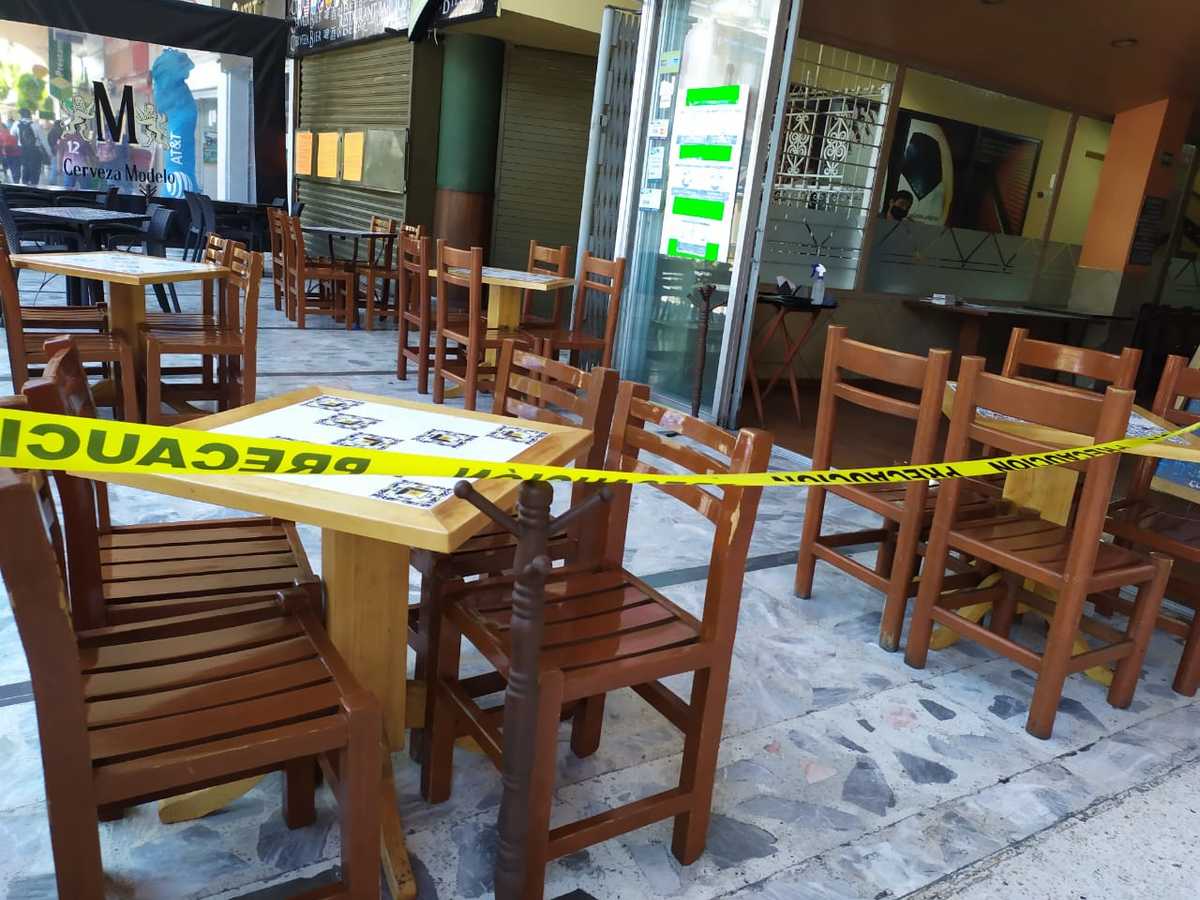 Restaurantes, salones de fiesta, bares y gimnasios, aún no podrán reanudar labores. (Apolonia Amayo)