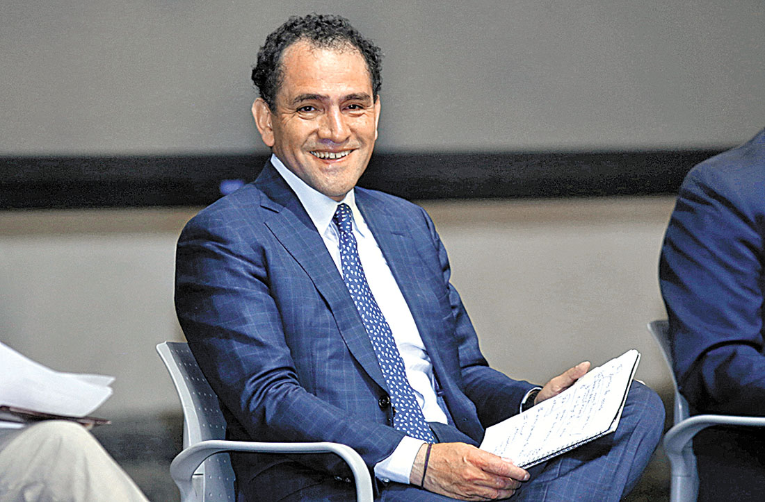 Arturo Herrera participó en el "podcast" Norte económico de Grupo Financiero Banorte. (A. López)