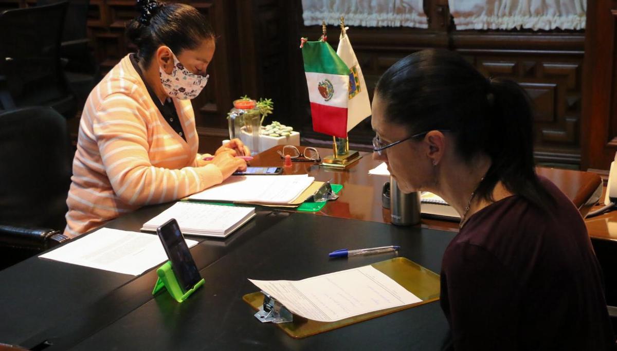 Las audiencias con la jefa de Gobierno son agendadas mediante correo electrónico. (Especial)