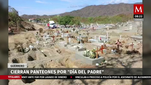 Cerrarán panteones en Guerrero en Día del Padre ante covid-19