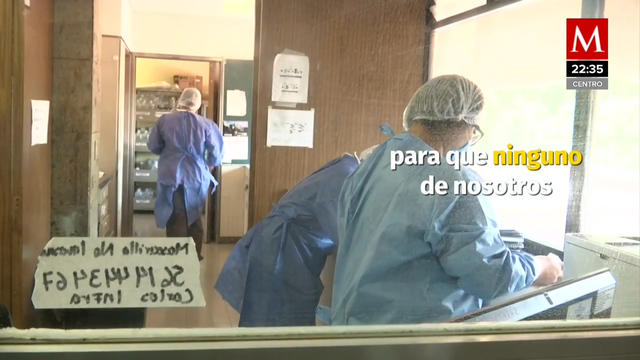 Lupita, la enfermera que reza por sus compañeros