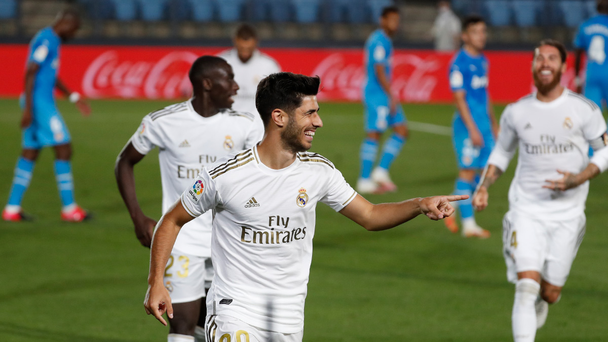 Marco Asensio anotó el segundo gol del Real Madrid (Twitter)