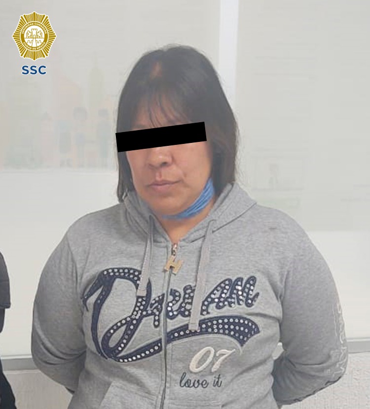 Una mujer fue detenida al intentar robarle a una persona de la tercera edad / SSC