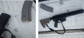 Tras persecución detienen a tres hombres por posesión de arma en Celaya