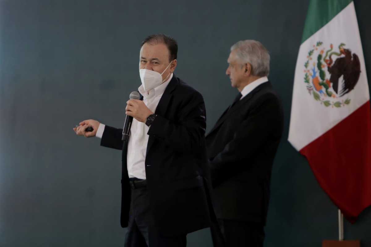 Alfonso Durazo, titular de la SSPC, durante La Mañanera desde Morelos. (Ariana Pérez)