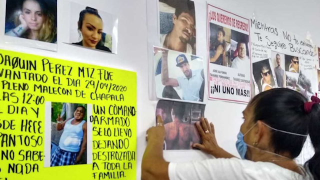 Familiares de desaparecidos en Chapala interpondrán una queja ante la CEDHJ