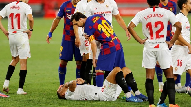 Messi no fue sancionado tras empujar a Diego Carlos (Reuters)