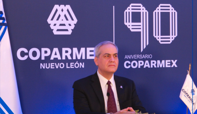 Oscar Martínez Treviño, nuevo presidente de Coparmex NL. Foto: (Especial)