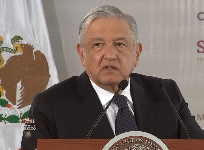 El presidente López Obrador durante la entrega del hospital (Especial)